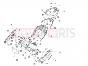 Rear body - Aprilia SR GT 200 (EU) 2021
