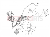 Rear electrical system - Aprilia SR GT 200 (EU) 2021