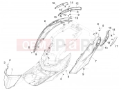 Side cover - Spoiler - Piaggio Liberty 50 (EU) 2026