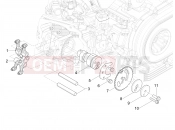 PIAGGIO MP3 310 Sport E5+ (EU) Rocking levers support unit