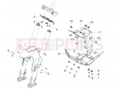 Front mudguard-Pillar - Motoguzzi Stelvio PFF Rider Assistance SolutioN (EU) 2026