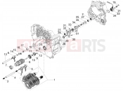 Gear box / Selector / Shift cam - Motoguzzi Stelvio PFF Rider Assistance SolutioN (EU) 2026