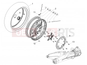 Rear wheel - Motoguzzi Stelvio (EU) 2026
