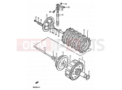 SUZUKI DR125S D (1983) 12 - CLUTCH