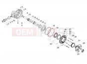 Rear transmission / Components - Motoguzzi V85 TT (EU) 2026