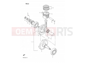 SUZUKI DR125S J (1988) 5 - CRANKSHAFT
