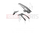 TRIUMPH TF250-E Rear Mudguard