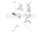 SUZUKI DR200 G (1986) 41 - LIGHT HANDLE SWITCH (E01,E02)