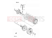 SUZUKI DR200 J (1988) 12 - CLUTCH