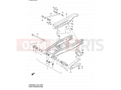 SUZUKI DR200SE K2 (2002) (E06,E24) 44A - REAR SWINGING ARM (MODEL K2/K3/K4/K5 E06,E24)