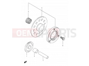 SUZUKI DR200SE K3 (2003) (E03,E28,E33) 6 - STARTER CLUTCH