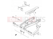 SUZUKI DR200SE K3 (2003) (E03,E28,E33) 45 - REAR SWINGING ARM
