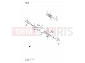 SUZUKI DR200SE K9 (2009) (E03,E28,E33) 29 - FOOTREST