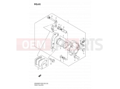 SUZUKI DR200SE K9 (2009) (E03,E28,E33) 43 - FRONT CALIPER
