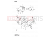 SUZUKI DR200SE K9 (2009) (E06,E24) 5 - CRANKCASE COVER