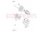 SUZUKI DR200SE K9 (2009) (E06,E24) 13 - OIL PUMP