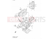 2 - CYLINDER HEAD - Suzuki DR200SE L1 (2011) (E03,E28,E33)
