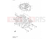 4 - CRANKCASE - Suzuki DR200SE L1 (2011) (E03,E28,E33)