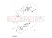 17 - STARTING MOTOR - Suzuki DR200SE L1 (2011) (E03,E28,E33)