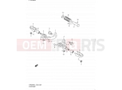 29 - FOOTREST - Suzuki DR200SE L1 (2011) (E03,E28,E33)