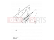 32 - FRAME COVER - Suzuki DR200SE L1 (2011) (E03,E28,E33)