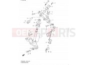 40 - STEERING STEM - Suzuki DR200SE L1 (2011) (E03,E28,E33)