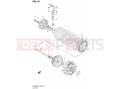 SUZUKI DR200SE L2 (2012) (E03,E28,E33) 14 - CLUTCH