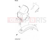 SUZUKI DR200SE L2 (2012) (E03,E28,E33) 33 - HEADLAMP COVER