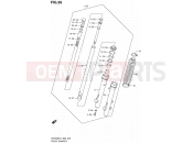 SUZUKI DR200SE L2 (2012) (E03,E28,E33) 39 - FRONT DAMPER