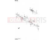 SUZUKI DR200SE L2 (2012) (E06) 35 - FOOTREST (DR200SEL2 E06)