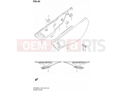 SUZUKI DR200SE L3 (2013) (E03,E28,E33) 43 - FRAME COVER