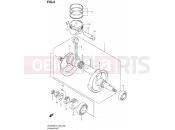 SUZUKI DR200SE L3 (2013) (E06) 6 - CRANKSHAFT
