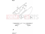41 - FRAME COVER - Suzuki DR200SE L3 (2013) (E24)