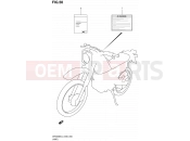 50 - LABEL (DR200SEL3 E24) - Suzuki DR200SE L3 (2013) (E24)