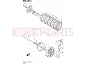 SUZUKI DR200S L5 (2015) (E03,E28,E33) 201A - CLUTCH
