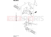SUZUKI DR200S L5 (2015) (E03,E28,E33) 467A - HANDLE LEVER