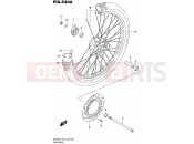 SUZUKI DR200S L5 (2015) (E03,E28,E33) 530A - FRONT WHEEL