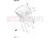 107A - CYLINDER - Suzuki DR200S L5 (2015) (E71)