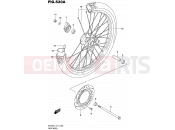 530A - FRONT WHEEL - Suzuki DR200S L5 (2015) (E71)