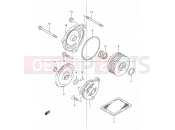 SUZUKI DR250R W (1998) 14 - OIL PUMP