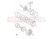 SUZUKI DR250R W (1998) 16 - CLUTCH