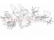 DUCATI 1990 907 I.E. FOOTREST » FRAME