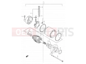 SUZUKI DR250R W (1998) 19 - STARTING MOTOR