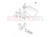 SUZUKI DR250R W (1998) 37 - RH HANDLE LEVER