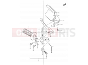 SUZUKI DR250R W (1998) 38 - LH HANDLE LEVER
