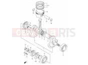 5 - CRANKSHAFT - Suzuki DR250S M (1991)