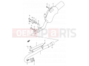 11 - MUFFLER - Suzuki DR250S M (1991)