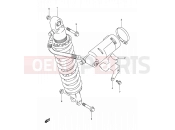 45 - REAR SHOCK ABSORBER - Suzuki DR250S M (1991)
