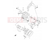49 - REAR CALIPER (MODEL L/M) - Suzuki DR250S M (1991)