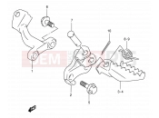 SUZUKI DR350 M (1991) (E01) 26 - FOOTREST